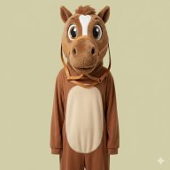 disfraz caballo - animales - botarga